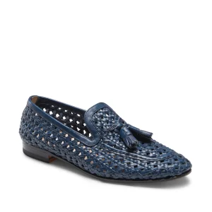 Mocassino Brera in pelle intrecciata da donna