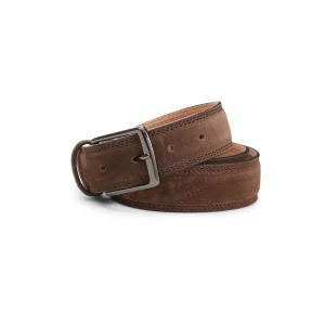 Cintura da uomo in suede