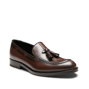 Mocassino Brera Cut in pelle bicolore