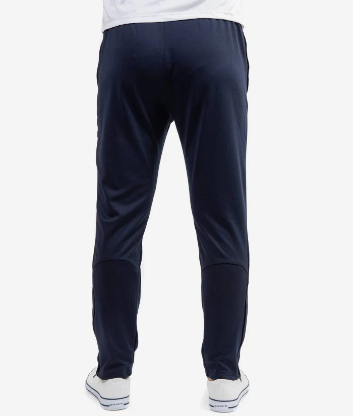 PANTALONE GIVOVA 100 BLU Unisex Jogger Con Zip Al Fondo Pantatuta Sportivo Con Tasche Da Ginnastica Tinta Unita GIOSAL - immagine 5