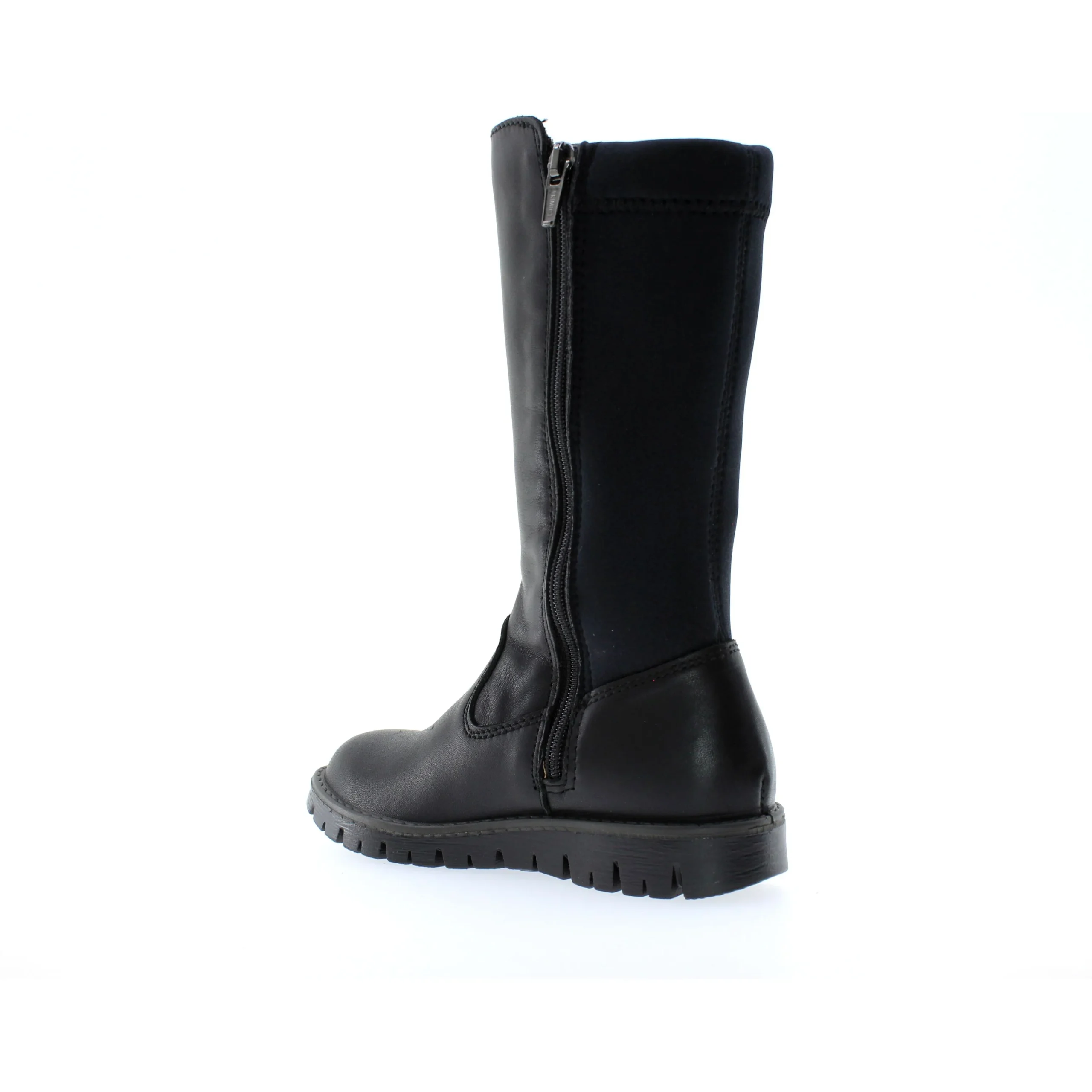 Stivale Primigi Bambina 88663 Nero Nappa Zip Laterale - Made in Italy - immagine 5
