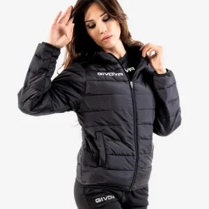 Giubbotto Uomo GIVOVA Sport Olanda Caldo Unisex Running Palestra Casual Bicolore Nero GIOSAL